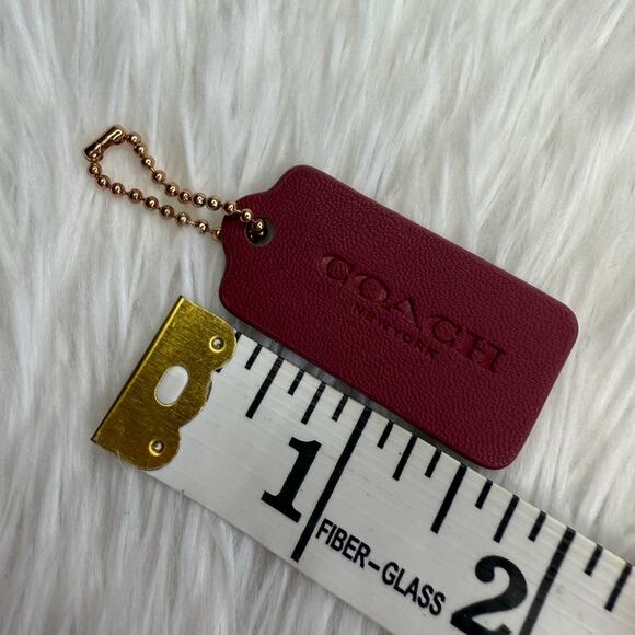 COACH Replacement Hang Tag Key Fob Bag Charm - Picture 3 of 3